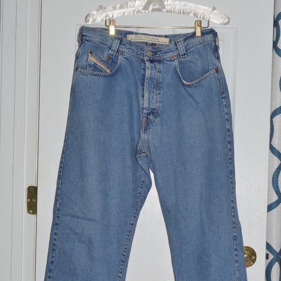 VINTAGE LADIES DIESEL SADDLE JEANS MADE IN ITALY SIZE 36 - Picture 1 of 6